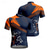 cheap Men's Jerseys-Men's Cycling Jersey Tiger Short Sleeve Bike Tee Tshirt Jersey with 3 Rear Pockets Mountain Bike MTB Quick Dry Anatomic Design Wicking Breathable Sports Navy Blue Clothing Apparel