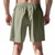 cheap Holiday-Men&#039;s Shorts Linen Shorts Summer Shorts Beach Shorts Pocket Drawstring Elastic Waist Plain Comfort Breathable Short Vacation Holiday Beach Hawaiian Boho Black White