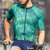 cheap Men's Jerseys-Men's Cycling Jersey Gradient Camo / Camouflage Short Sleeve Bike Tee Tshirt Jersey with 3 Rear Pockets Mountain Bike MTB Quick Dry Anatomic Design Wicking Breathable Sports Black Blue Green Clothing