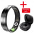 abordables Bracelets connectés-Bague connectée tendance R11 ultra fine, coque en acier inoxydable de 2,2 mm d&#039;épaisseur, moniteur de santé, de fréquence cardiaque et d&#039;oxygène dans le sang