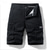 abordables Classique-Homme Shorts cargo Shorts Shorts d&#039;été Multi-poches Boutonné Poche à Rabat Uni Confort Portable Longueur Genou Extérieur Sport Quotidien Mode Occasionnel Noir Kaki