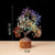 cheap Party Supplies-Crystal Tree of Life 7 Chakra Healing Crystal Trees for Home Decor Office Desk Decor Living Room Decor Handmade Bonsai Trees for Positive Energy Money Good Luck Birthday Gifts for Women Mom