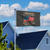 abordables Drapeau de jardin-4 juillet extérieur intérieur avec œillets Drapeau patriote Jour de l'Indépendance Décorations de maison de jardin Américain Banderole panneau signal