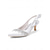 ieftine Casual-pantofi de mireasa cu toc de pisoi din satin alb - tocuri de mireasa cu varf ascutit cu ornamente cu cristale si curea cu fundita