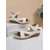 cheap Comfort Sandals-Open-Toe Hook-and-Loop Sandals for Women - Casual Summer Comfort Wedge Sandals for Walking &amp; Travel