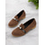 cheap Women&#039;s Flats-Women&#039;s Faux Suede Loafers - Stylish Flat Shoes with Patent Leather Buckle for Work &amp; Casual Outfits