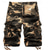 cheap Classic-Men&#039;s Cargo Shorts Camo Shorts Shorts Summer Shorts Multi Pocket Flap Pocket Camo Camouflage Comfort Wearable Knee Length Outdoor Sport Daily Fashion Casual Camouflage - Army Green Army Green