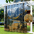 cheap Waterproof Curtains-Waterproof Outdoor Curtain Privacy, Sliding Patio Curtain Drapes, Pergola Curtains Grommet 3D Moutain Landscape For Gazebo, Balcony, Porch, Party, 1 Panel