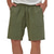 cheap Holiday-Men&#039;s Shorts Linen Shorts Summer Shorts Beach Shorts Pocket Drawstring Elastic Waist Plain Comfort Breathable Short Vacation Holiday Beach Hawaiian Boho Black Yellow