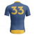 cheap Men's Jerseys-Men's Cycling Jersey Letter &amp; Number Short Sleeve Bike Tee Tshirt Jersey with 3 Rear Pockets Mountain Bike MTB Quick Dry Anatomic Design Wicking Breathable Sports Blue Clothing Apparel