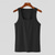 cheap Tank Tops-Men&#039;s Tank Top Vest Top Undershirt Sleeveless Shirt Sleeveless Square Neck Summer Plain Fashion Designer Basic Vacation Street Going out Black White Top Tee for Men