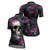 economico Maglie da donna-Per donna Maglia da Ciclismo Teschio Fiore Manica Corta Bicicletta Maglietta Maglia con 3 tasche posteriori Mountain Bike MTB Asciugatura Rapida Design Anatomico Assorbente Traspirante Gli sport