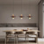 cheap Pendant Lights-22 cm Single Design Pendant Light Metal Glass Painted Finishes Modern 110-120V 220-240V