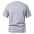 cheap Men&#039;s Casual T-shirts-Men&#039;s T Shirt Tee Short Sleeve Shirt Tee Top Short Sleeve Crew Neck Summer Plain Fashion Designer Basic Classic Vacation Street Going out Black White Light Grey Top Tee for Men
