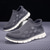 abordables Chaussures Décontractées Slip-On-Baskets à enfiler en tricot texturé pour hommes, coupe confortable avec semelle épaisse à la mode, chaussures streetwear décontractées