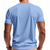 cheap Basic T shirts-Men&#039;s T Shirt Tee Short Sleeve Shirt Tee Top Short Sleeve V Neck Summer Plain Fashion Designer Basic Classic Vacation Street Going out Black White Orange Top Tee for Men