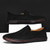 billiga Slip-On vardagsskor-slip-on loafers i beige mocka för män – handgjorda mockasinskor för vardagsbruk