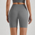 cheap Yoga Shorts &amp; Bikers-Women&#039;s Gym Shorts Yoga Shorts Workout Shorts Tummy Control Butt Lift High Waist Yoga Gym Workout Pilates Shorts Navy Black Coffee Spandex Sports Activewear Stretchy Slim