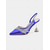 cheap Formal-oyal Blue Satin Slingback Heels with Rhinestones &amp; Matching Clutch– Luxurious Wedding &amp; Party Shoes for Women
