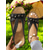 preiswerte Komfortsandalen-elegante Keilsandalen mit Blumenmuster und Cut-outs für Damen – bequeme Sommerschuhe mit dekorativen Blumen, ideal für den Alltag oder Gartenpartys
