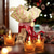 abordables Fournitures pour fêtes-bougeoir en cristal (bougie non incluse), décoration d&#039;intérieur élégante, cadeau pour la fête des pères, la fête des mères, Noël, la Saint-Valentin, un anniversaire, une décoration de table