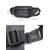 abordables Sacs pour homme-Sac banane vintage en cuir pour homme - Sac de poitrine à bandoulière avec plusieurs poches zippées, bandoulière réglable, sac de voyage élégant et sac de taille quotidien noir marron