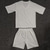 cheap Men&#039;s Tee Sets-Men&#039;s T-shirt Suits 2 Pieces Outfits Tee &amp; Shorts Short Sleeve V Neck Summer Plain Fashion Casual 2 Piece Vacation Daily Wear Going out Black White Dark Navy Top Tee for Men