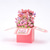 cheap Party Supplies-1pc, Lily Greeting Pop Up Card, Thankyou, Best Mom Ever, Happy Mother`s Day, Card For Birthday,Thinking Of You, Anniversary, Valentine&#039;s Day, Christmas, Gift, Party Supplies, Home Decorations, With Writing Place And Envelope