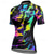 cheap Women&#039;s Jerseys-Women&#039;s Cycling Jersey Short Sleeve Bike Tee Tshirt Jersey with 3 Rear Pockets Mountain Bike MTB Breathable Quick Dry Anatomic Design Wicking Blue Purple Heart Gradient Sports Clothing Apparel