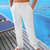cheap Holiday-Men&#039;s Linen Pants Trousers Summer Pants Beach Pants Pocket Elastic Waist Drawstring Plain Comfort Breathable Vacation Daily Holiday Hawaiian Boho ArmyGreen Black