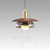 cheap Pendant Lights-22 cm Single Design Pendant Light Metal Glass Painted Finishes Modern 110-120V 220-240V