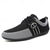 abordables Chaussures Décontractées à Lacets-Chaussures décontractées à enfiler en nylon pour hommes avec textures contrastées - parfaites pour un usage quotidien et les activités de loisirs
