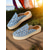 cheap Women&#039;s Slip-Ons &amp; Loafers-Women&#039;s Blue Lace Espadrille Mules – Floral Cutout Slip-On Platform Shoes for Summer, Casual Outings, and Beachwear