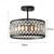 billiga Plafonder-3-Light 30 cm Ödesign Takbelysning Metall Målade ytor Modern 110-120V 220-240V