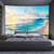 cheap Ocean Beach Tapestry-Landscape Ocean Beach Hanging Tapestry Wall Art Large Tapestry Mural Decor Photograph Backdrop Blanket Curtain Home Bedroom Living Room Decoration