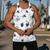 cheap Tank Tops-Men&#039;s Tank Top Vest Top Undershirt Sleeveless Shirt Sleeveless Crew Neck Summer Camo / Camouflage Fashion Designer Basic Vacation Street Going out Black Blue Top Tee for Men