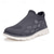 abordables Chaussures Décontractées Slip-On-Baskets à enfiler en tricot texturé pour hommes, coupe confortable avec semelle épaisse à la mode, chaussures streetwear décontractées