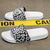 cheap Casual Sandals-Men's Slide Sandals with Leopard Print - Stylish Casual Footwear for Summer and Beach Outings