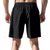 cheap Holiday-Men&#039;s Shorts Linen Shorts Summer Shorts Beach Shorts Pocket Drawstring Elastic Waist Plain Comfort Breathable Short Vacation Holiday Beach Hawaiian Boho Black White