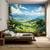 cheap Landscape Tapestry-Landscape Mountain River Hanging Tapestry Wall Art Large Tapestry Mural Decor Photograph Backdrop Blanket Curtain Home Bedroom Living Room Decoration