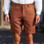 cheap Work Shorts-Men&#039;s Dress Shorts Summer Shorts Work Shorts Golf Shorts Pocket Plain Comfort Breathable Short Outdoor Vacation Sport Casual Coffee