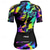 cheap Women&#039;s Jerseys-Women&#039;s Cycling Jersey Short Sleeve Bike Tee Tshirt Jersey with 3 Rear Pockets Mountain Bike MTB Breathable Quick Dry Anatomic Design Wicking Blue Purple Heart Gradient Sports Clothing Apparel