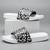 cheap Casual Sandals-Men's Slide Sandals with Leopard Print - Stylish Casual Footwear for Summer and Beach Outings