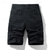 abordables Classique-Homme Shorts cargo Shorts Shorts d&#039;été Multi-poches Boutonné Poche à Rabat Uni Confort Portable Longueur Genou Extérieur Sport Quotidien Mode Occasionnel Noir Kaki