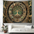 abordables Tapisserie de l'Arbre de Vie-Tapisserie suspendue de totem Arbre de Vie Art mural Grande tapisserie Décor mural Photo toile de fond Couverture Rideau Décoration de maison Chambre Salon