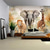 abordables animales telas decorativas-Arte de Pared Tapiz Colgante de Animales Africanos Gran Tapiz Mural Decoración Fotografía Fondo Manta Cortina Decoración para el Hogar Dormitorio Sala de Estar