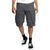 cheap Classic-Men&#039;s Cargo Shorts Shorts Summer Shorts Drawstring Elastic Waist Multi Pocket Plain Comfort Wearable Knee Length Outdoor Sport Daily Fashion Casual Black Khaki