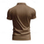 cheap Men&#039;s Classic Polo-Men&#039;s Golf Shirt Golf Polos Shirts Work Casual V Neck Short Sleeve Basic Modern Plain Jacquard Summer Spring Regular Fit Apricot White Brown Light Grey Army Green Light Blue Golf Shirt