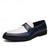 economico Mocassini-mocassini in similpelle rossi e bianchi per uomo - eleganti scarpe eleganti bicolore per lavoro e eventi speciali