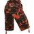billige Klassisk-Herre Cargoshorts Camo Shorts Shorts Sommershorts Multi lomme Klapplomme Kamuflasje Kamuflasje Farge Komfort Anvendelig Knelengde utendørs Sport Daglig Mote Fritid Rød Lilla